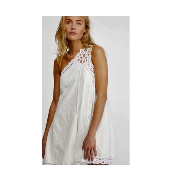Free People One Shoulder Dress. - Picture 2 of 10